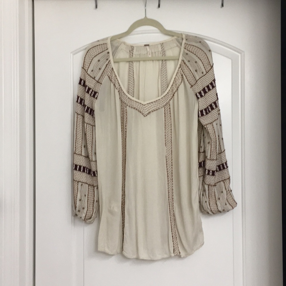 Free people embroidered and beaded too